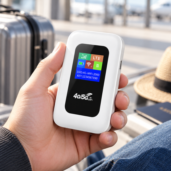 Portable WiFi Router for Travel 4G 5G Mobile Hotspot Dongle