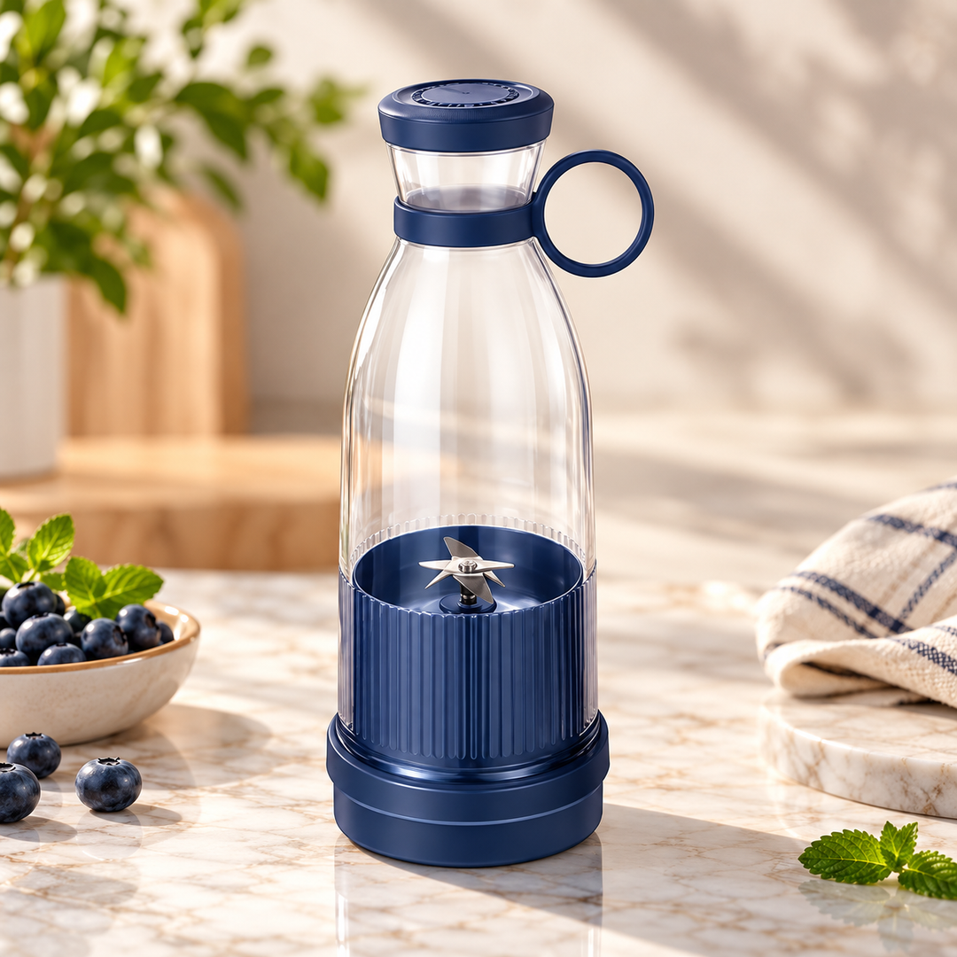 Portable Juice Blender USB Rechargeable Personal Smoothie Maker Bottle