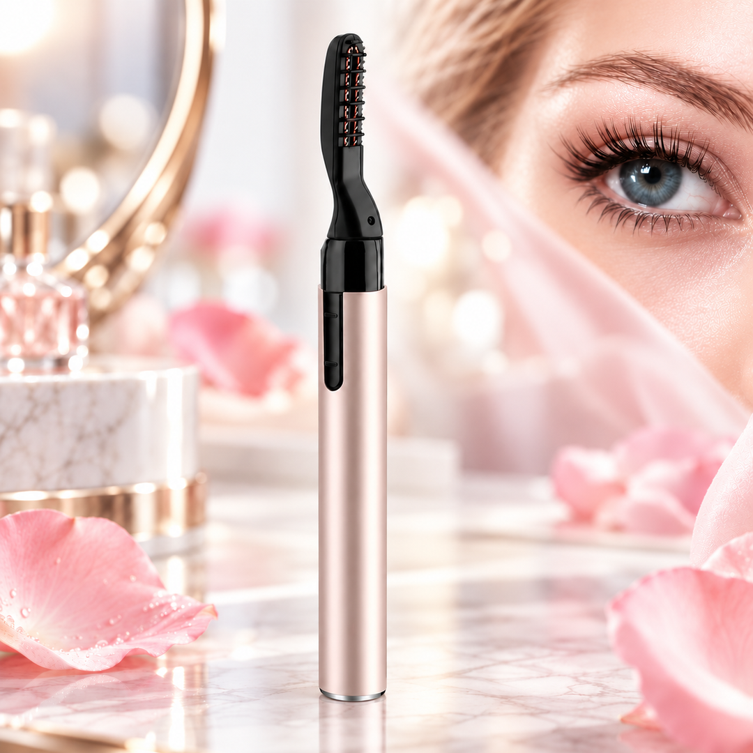 Heated Eyelash Curler Electric Long Lasting Natural Lash Curl Tool