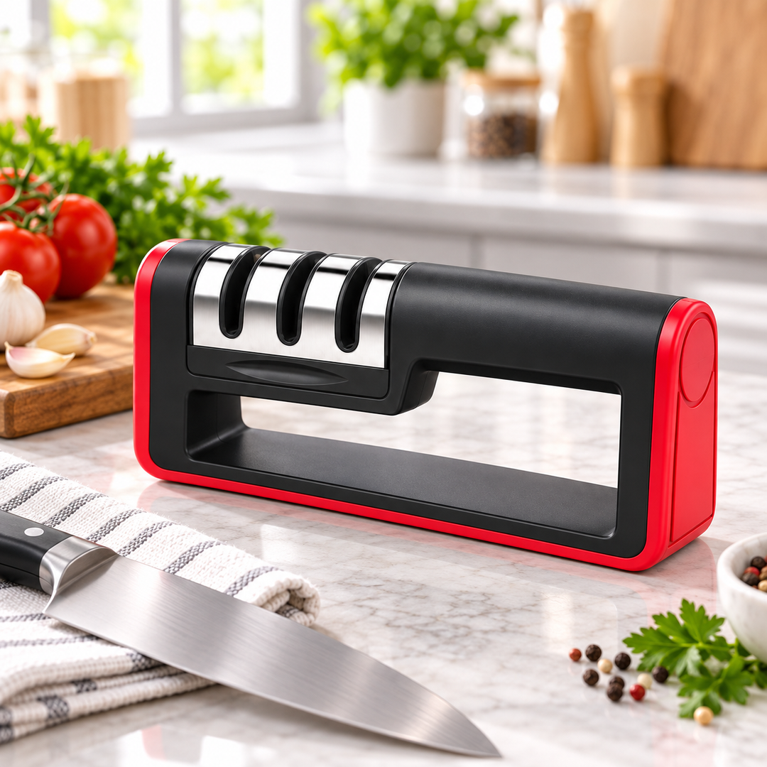 Electric Knife Sharpener 2 Stage Kitchen Blade Sharpening Tool