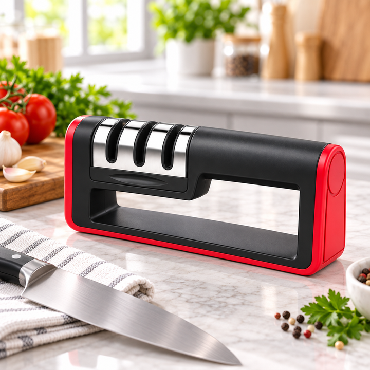 Electric Knife Sharpener 2 Stage Kitchen Blade Sharpening Tool
