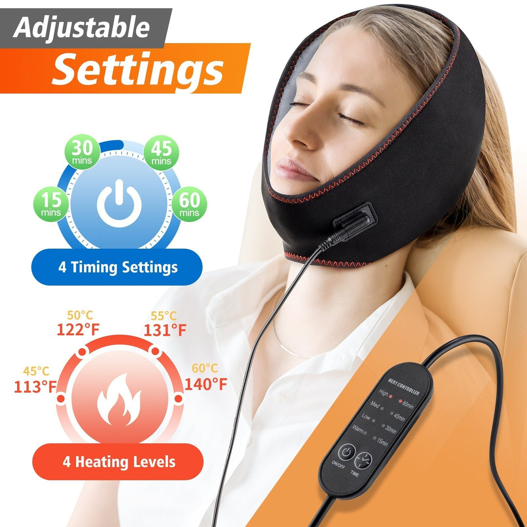 Heating Pad for Face Jaw and Chin Therapy Wrap