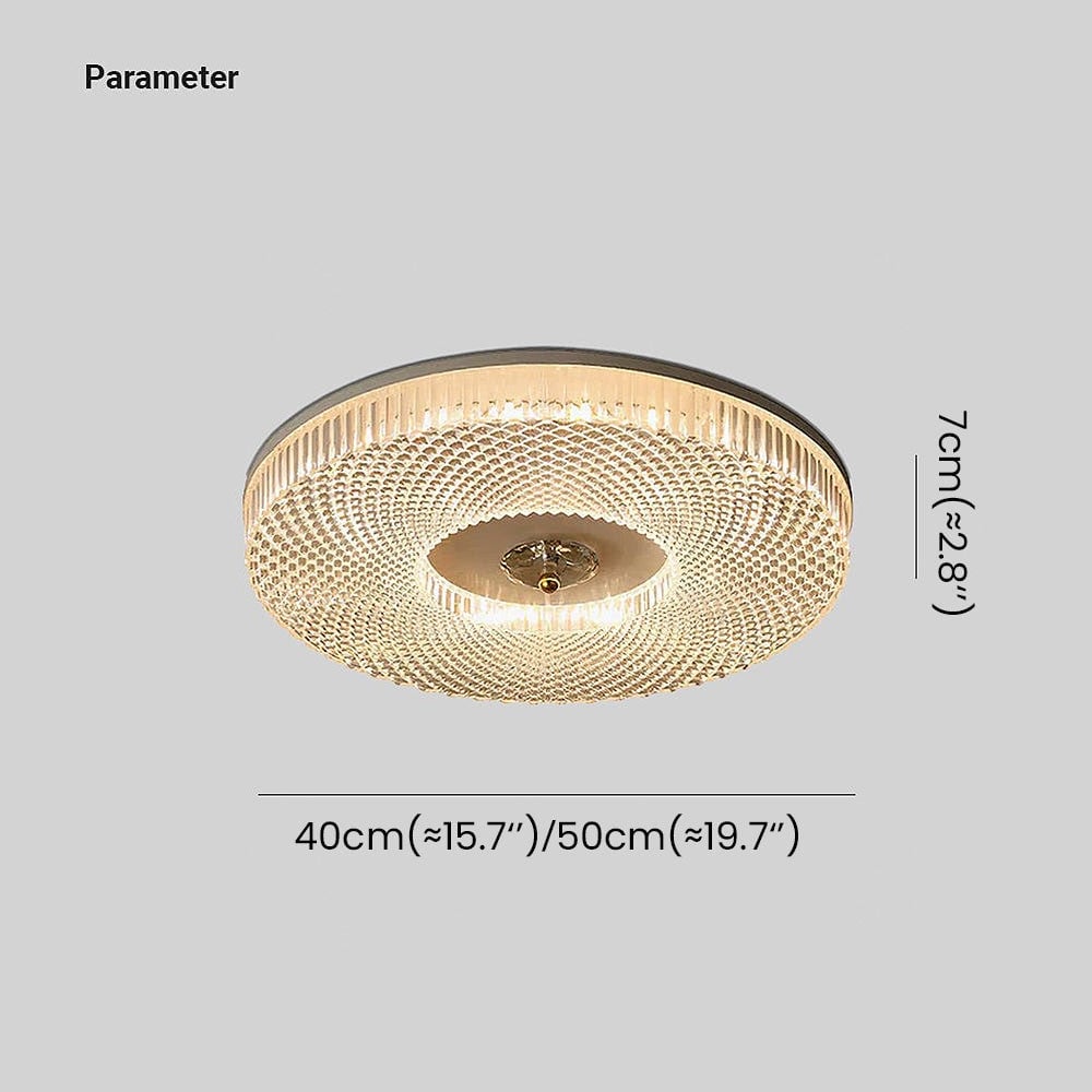 Ultra Slim LED Ceiling Light Modern Dimmable Fixture for Home