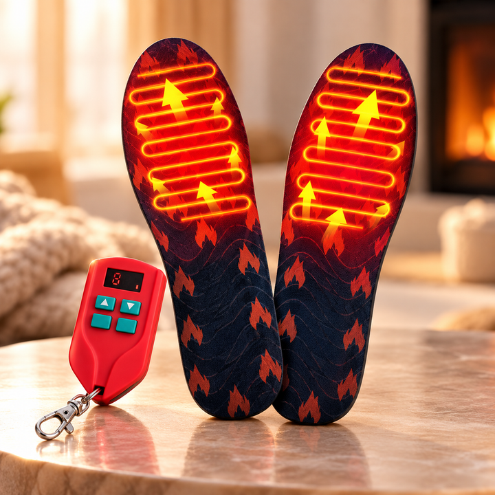 Rechargeable Heated Insoles for Arthritis and Poor Circulation