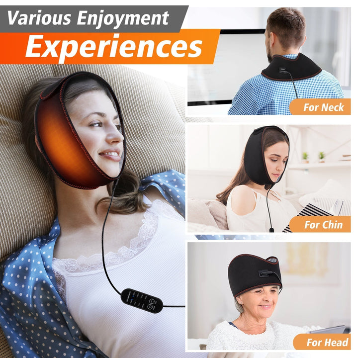 Heating Pad for Face Jaw and Chin Therapy Wrap