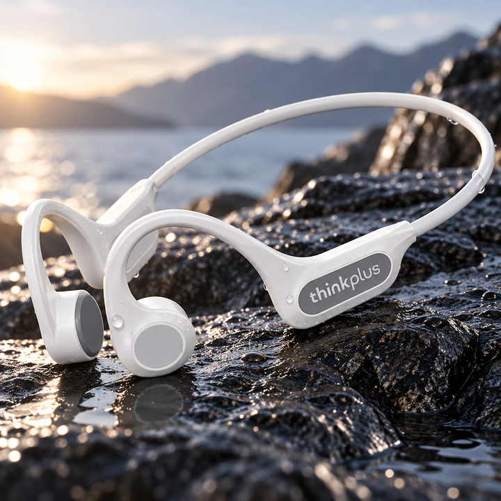 Bone Conduction Headphones Bluetooth 5.3 Open Ear Waterproof for Sport