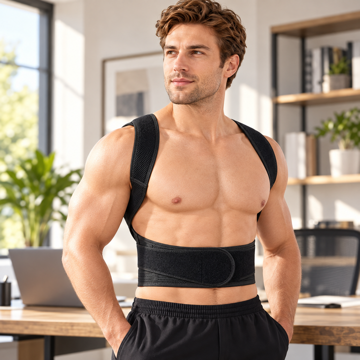 Posture Corrector Back Brace Upper Shoulder Support Adjustable Wear