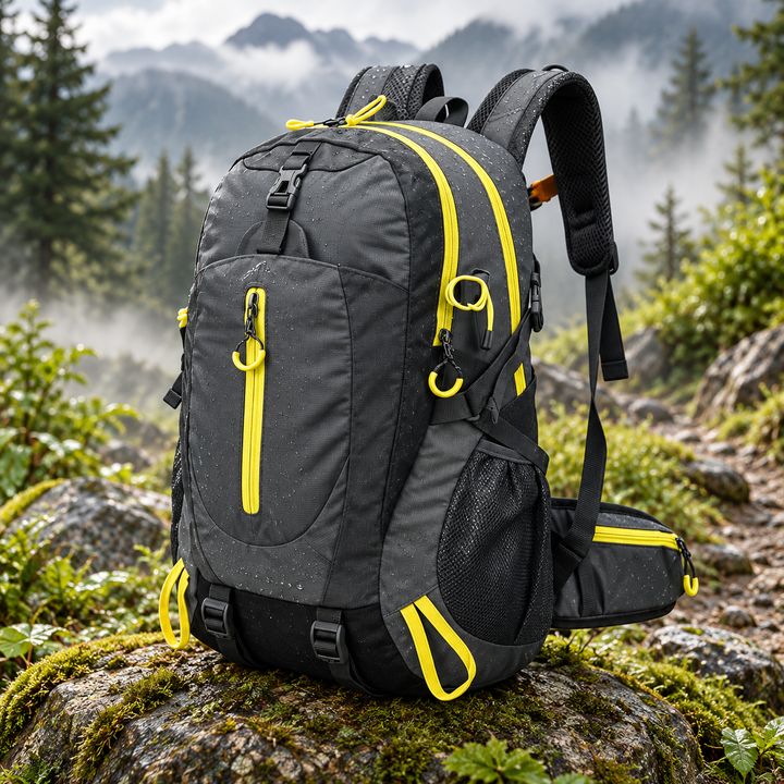 40L Waterproof Hiking Backpack with Multiple Compartments for Outdoors