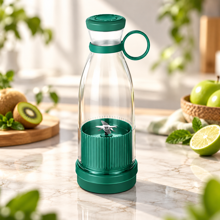 Portable Juice Blender USB Rechargeable Personal Smoothie Maker Bottle