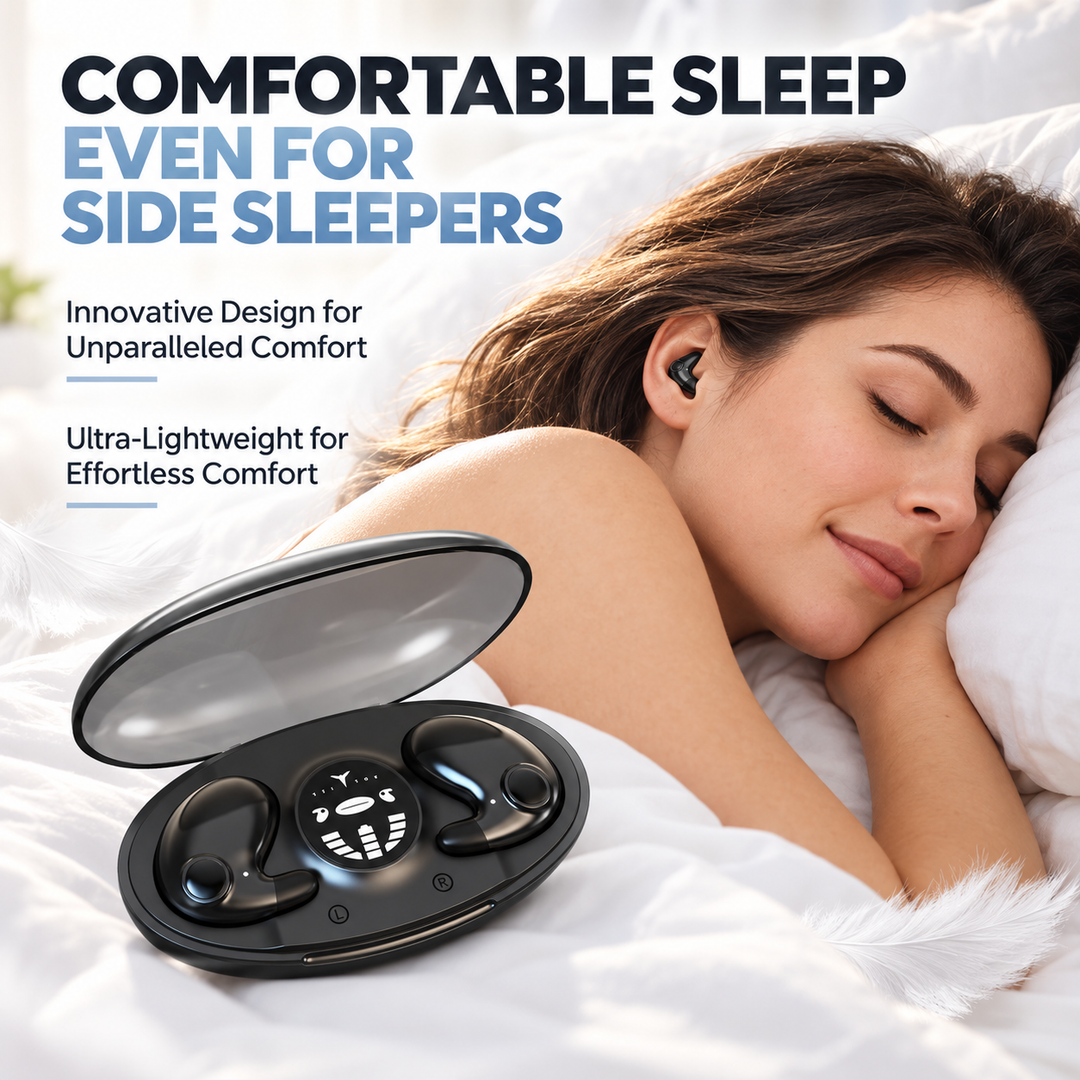 Invisible Wireless Sleep Headphones Waterproof Bluetooth