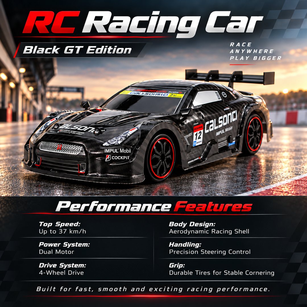 Remote Control Racing Car High Speed RC Sports Car for Kids and Adults