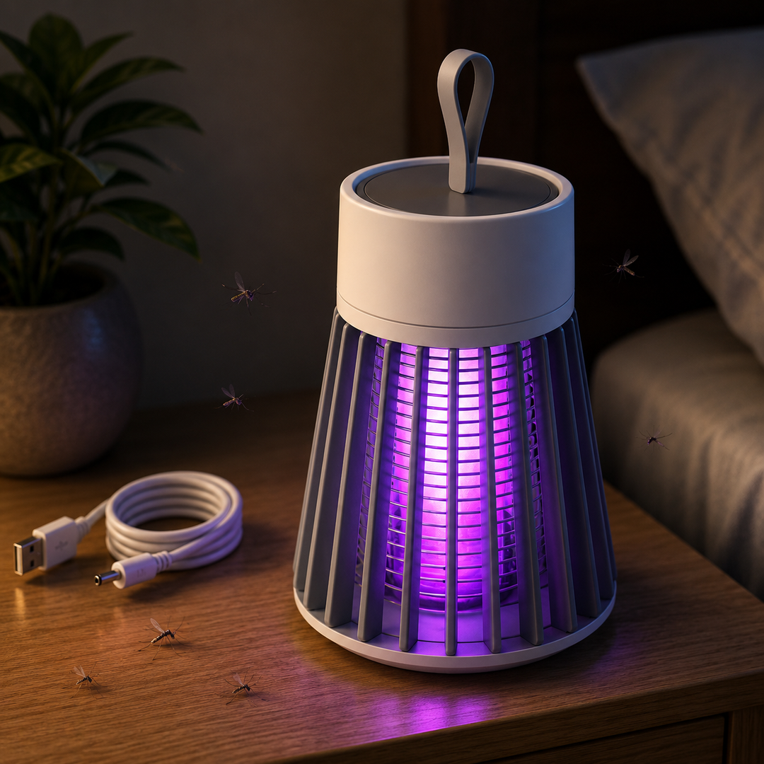 Electric Shock Bug Zapper UV Mosquito Killer Insect Trap