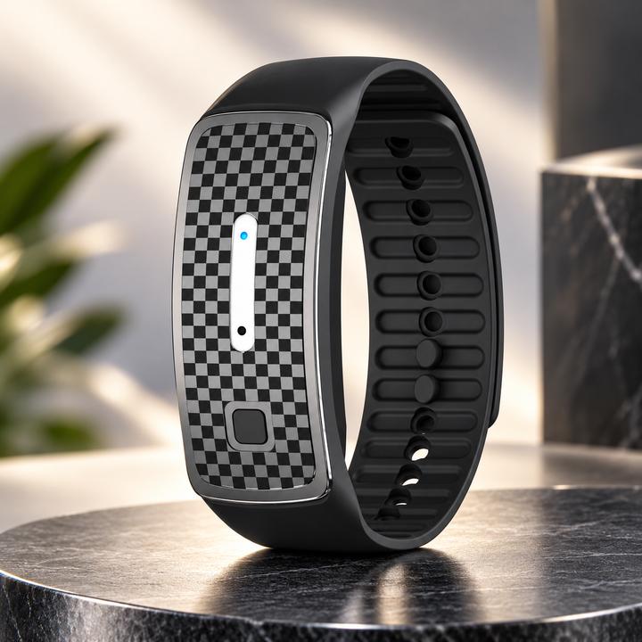 Ultrasonic Mosquito Repellent Bracelet USB Rechargeable Band