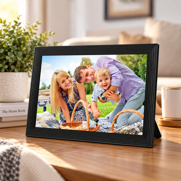 Digital Photo Frame WiFi Electronic Picture Frame with HD Display