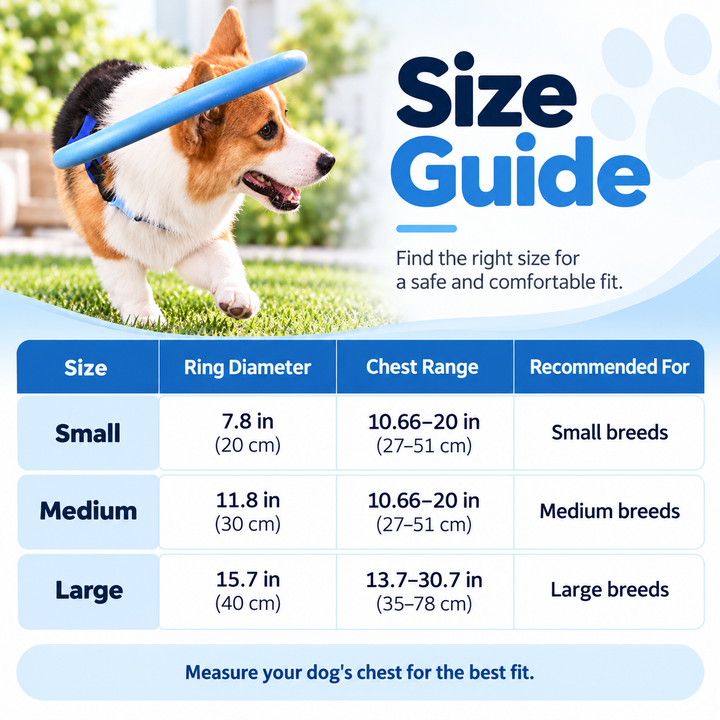 Bumper Collar Guide for Blind Dogs Safety Halo Harness