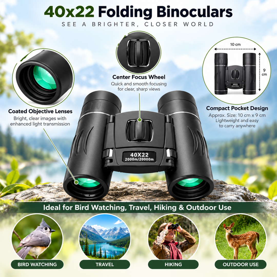 40x22 HD Long Range Binoculars for Bird Watching Stargazing
