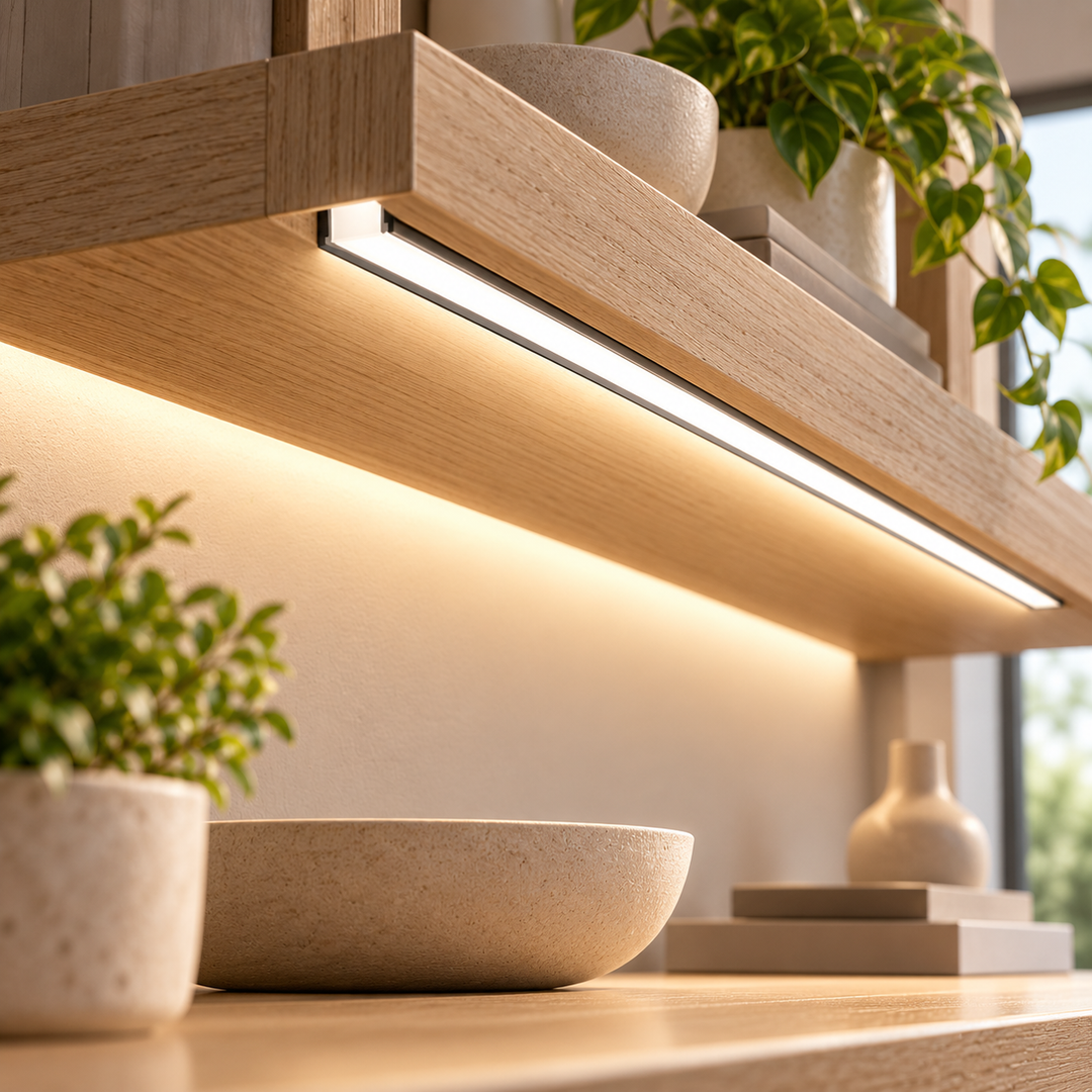 Ultra Thin LED Under Cabinet Light Bar Kitchen Strip Lighting