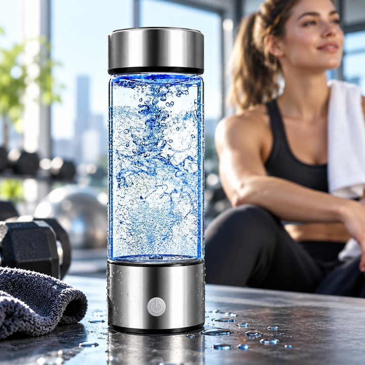Hydrogen Water Bottle Rechargeable Hydrogen Rich Water Generator