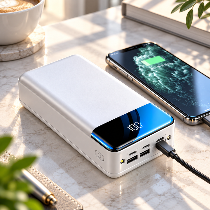 100000mAh Power Bank Portable Fast Charging External Battery