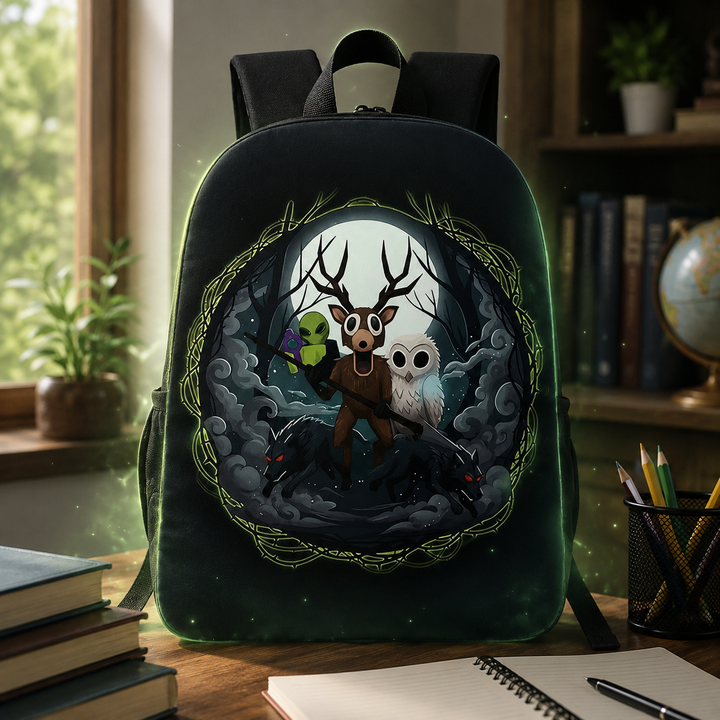 99 Nights in the Forest Unisex Kids School Backpack