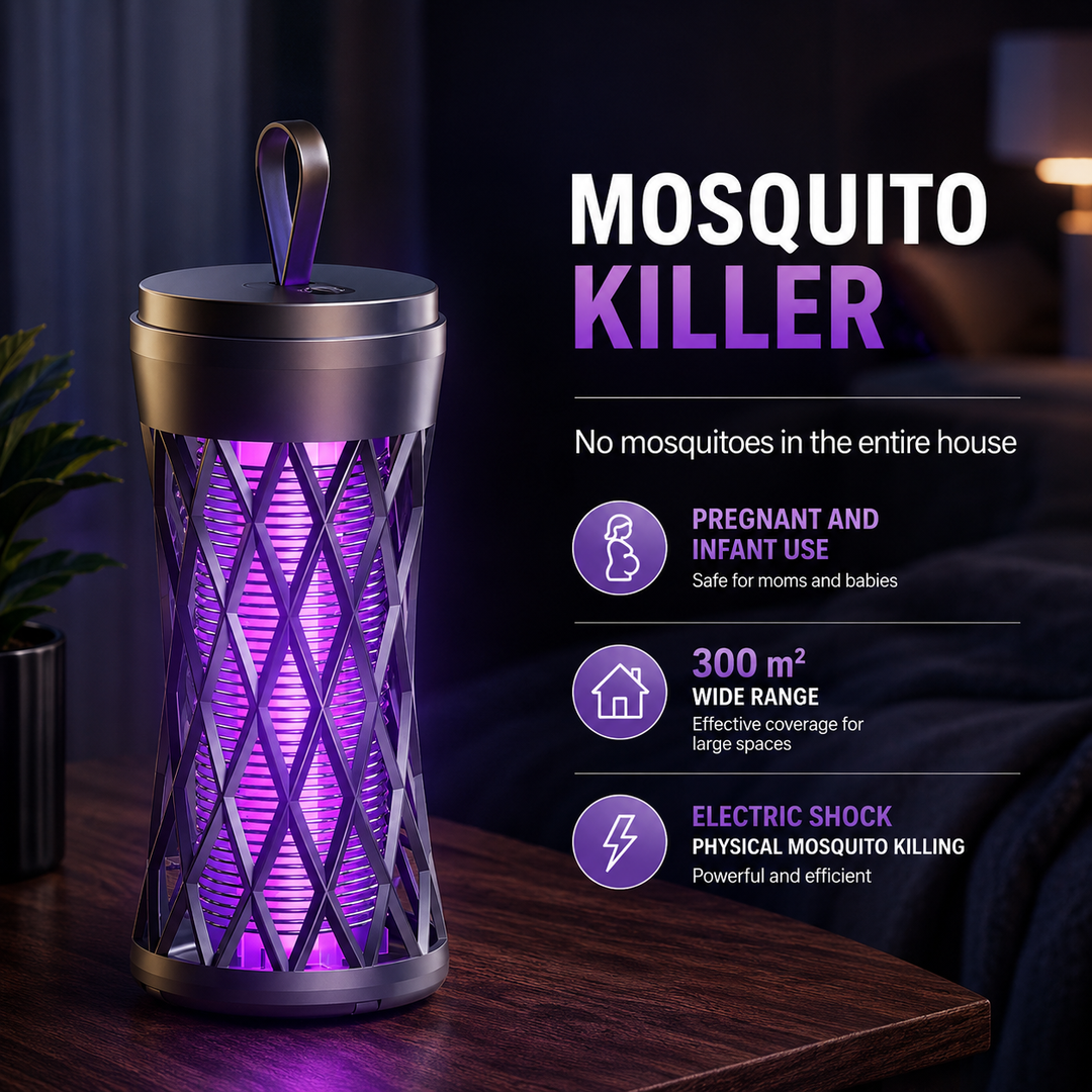 Electric Shock Mosquito Killer Lamp Outdoor Atmosphere Light