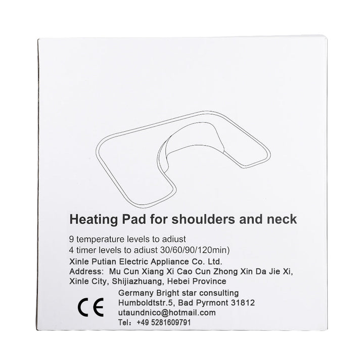 Electric Neck and Shoulder Heating Pad Wrap Therapy