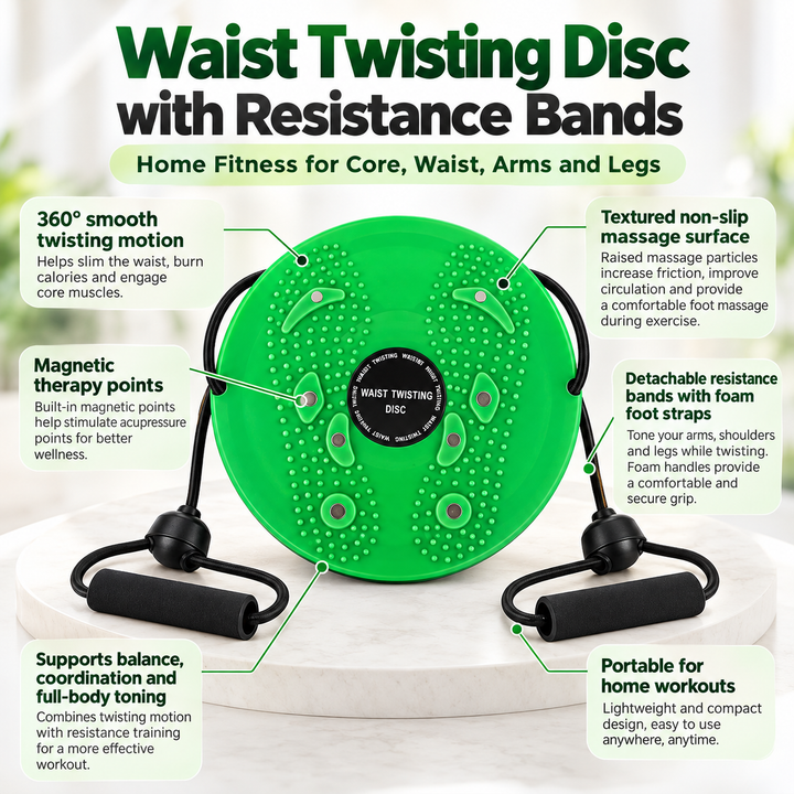 Magnetic Twisting Disc Balance Board Core Waist Trainer for Home