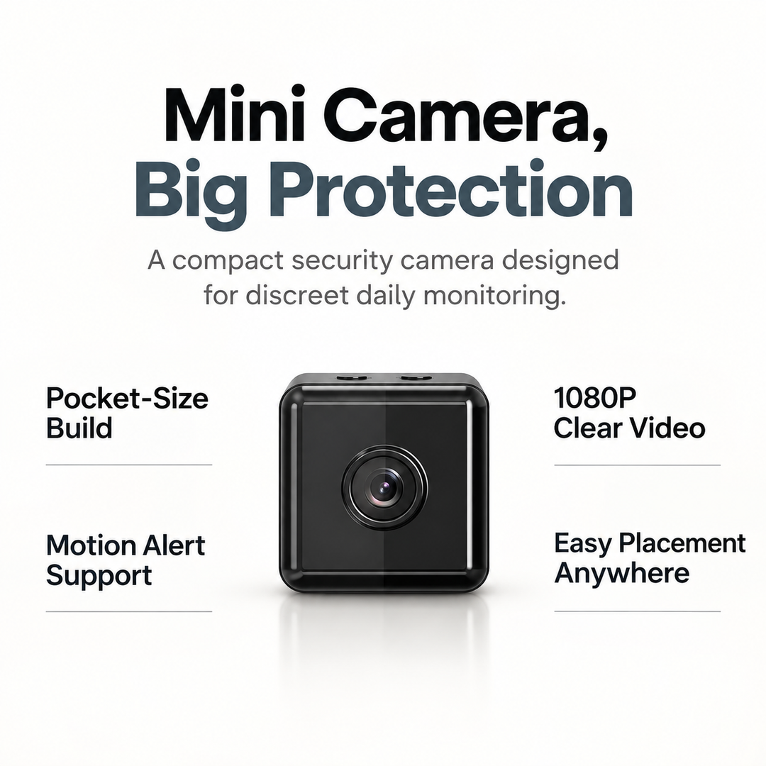 1080P Wireless WiFi Security Camera Mini Indoor Outdoor Night