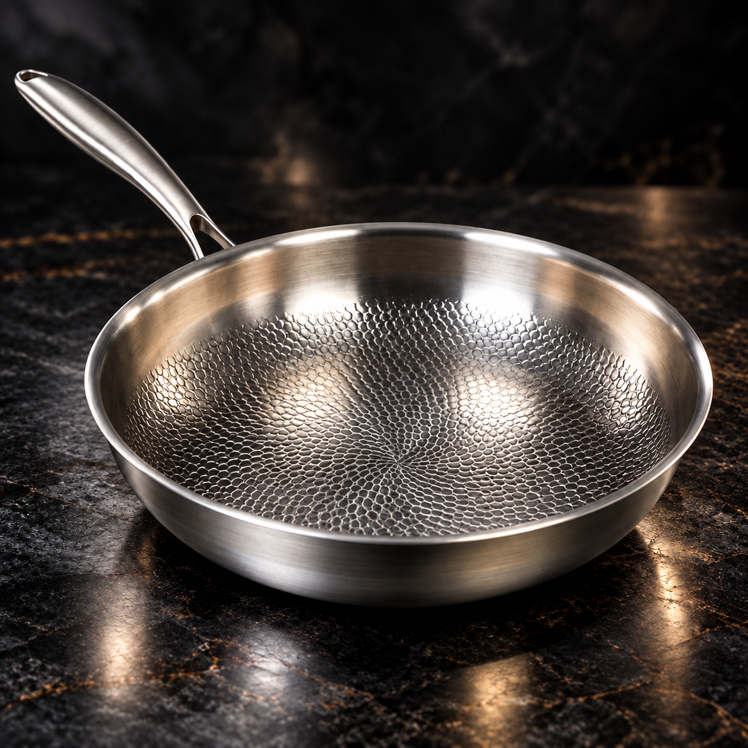 Titanium Frying Pan Non Toxic Non Stick for Healthy Cooking