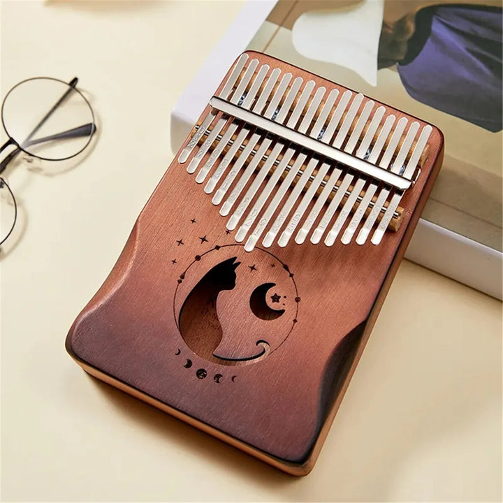 17-Key Kalimba Thumb Piano Acoustic Handheld Musical Instrument