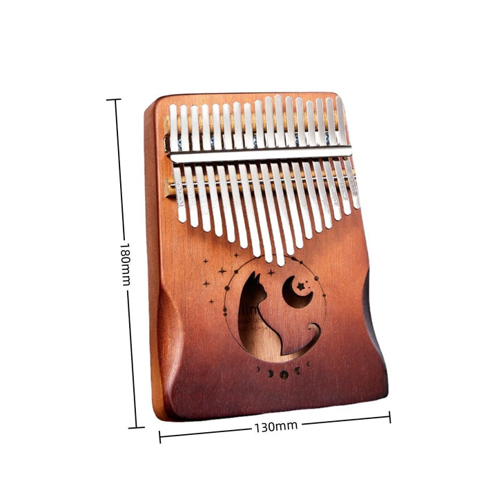 17-Key Kalimba Thumb Piano Acoustic Handheld Musical Instrument
