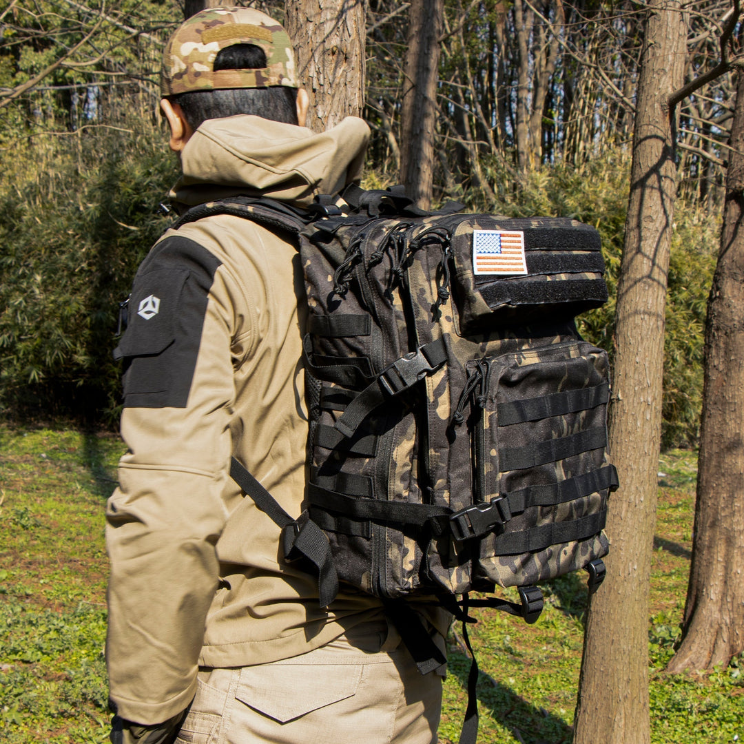 Military Tactical Assault Backpack Outdoor Hiking Gear Pack