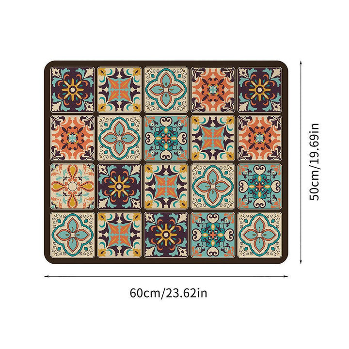 Square Appliance Mat Heat Resistant Protective Kitchen Mat