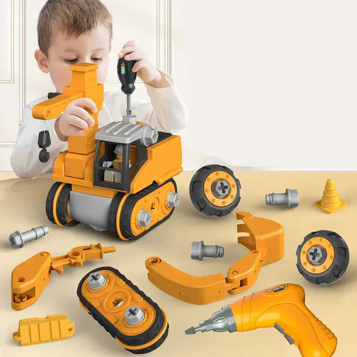 Building Engineer Construction Toy Starter Set Montessori Meccano Kit