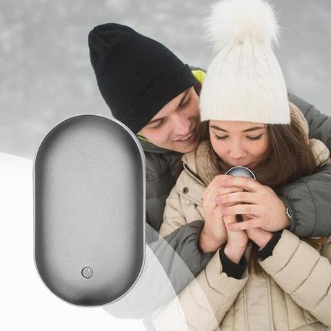 Rechargeable Portable Hand Warmer Power Bank Battery Charger Device