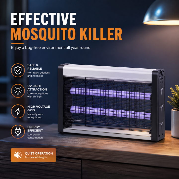 UV Mosquito Killer Lamp Electric Indoor Bug Zapper Fly Trap