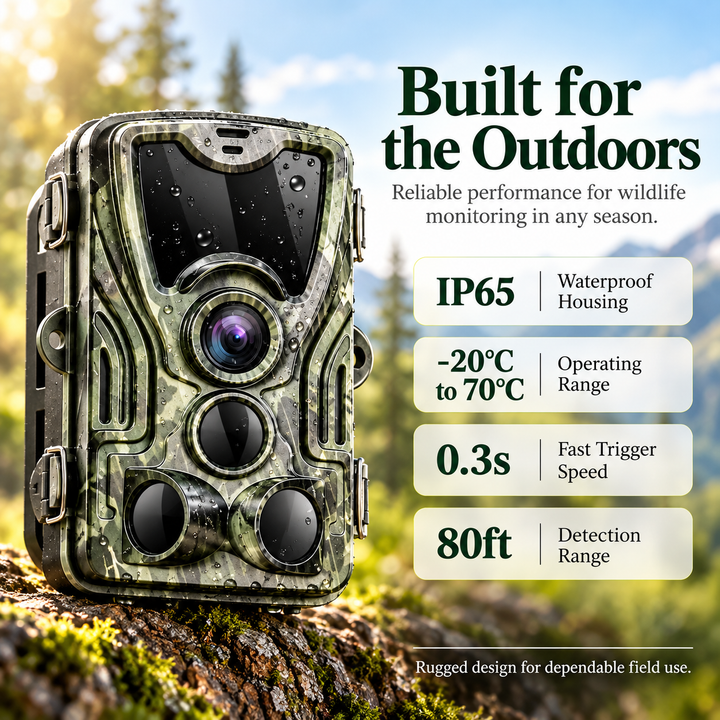 Night Vision Monocular 6x Zoom Infrared for Wildlife and Outdoors