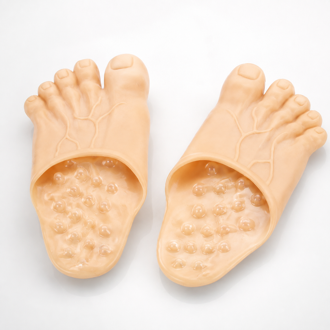 Bigfoot Slippers Funny Novelty Foot Slippers Halloween