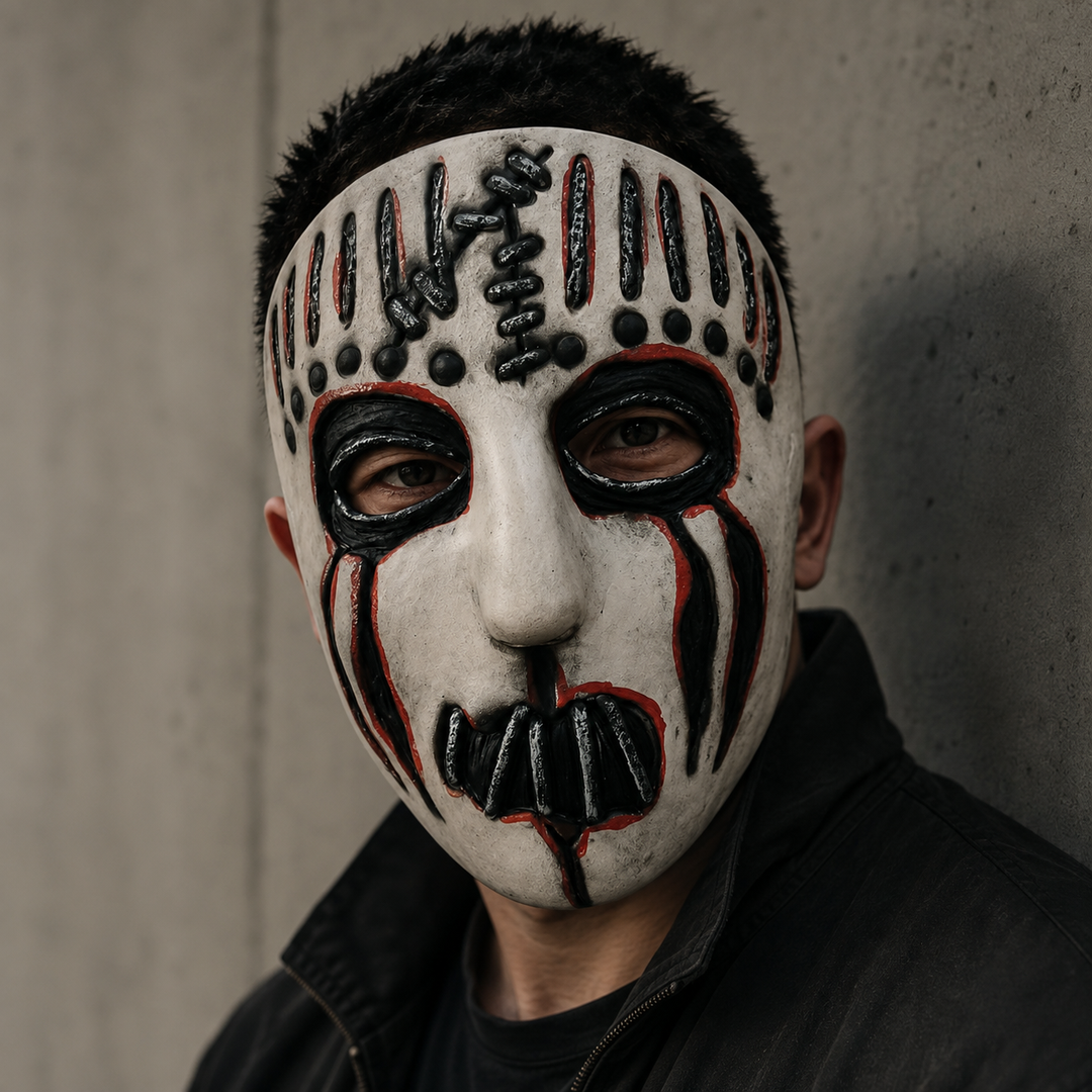 Heavy Metal Horror Latex Mask Halloween Scary Adult