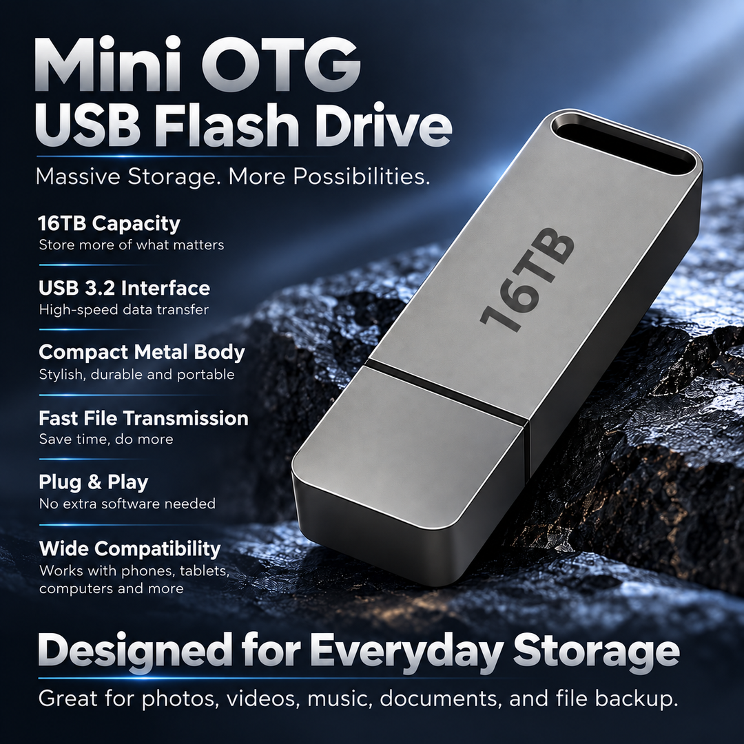 USB 3.2 Flash Drive High Speed Waterproof Shockproof Windows Mac