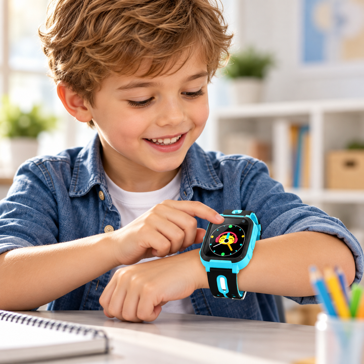 Kids Smart Watch GPS Tracker SIM Camera SOS Phone Watch