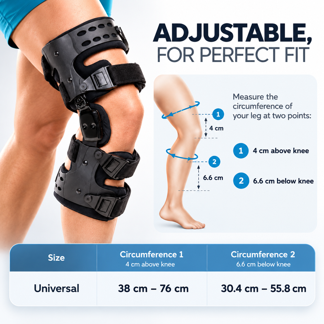 Unloader Knee Brace Adjustable Support for Comfort Stability