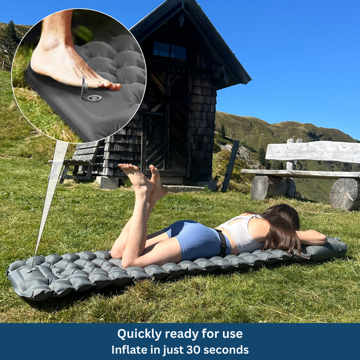 Inflatable Rectangular Ultralight Compact Camping Sleeping Pad