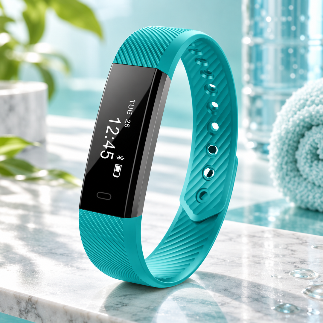 Mini Smart Watch Fitness Tracker with Heart Rate and Activity Monitor