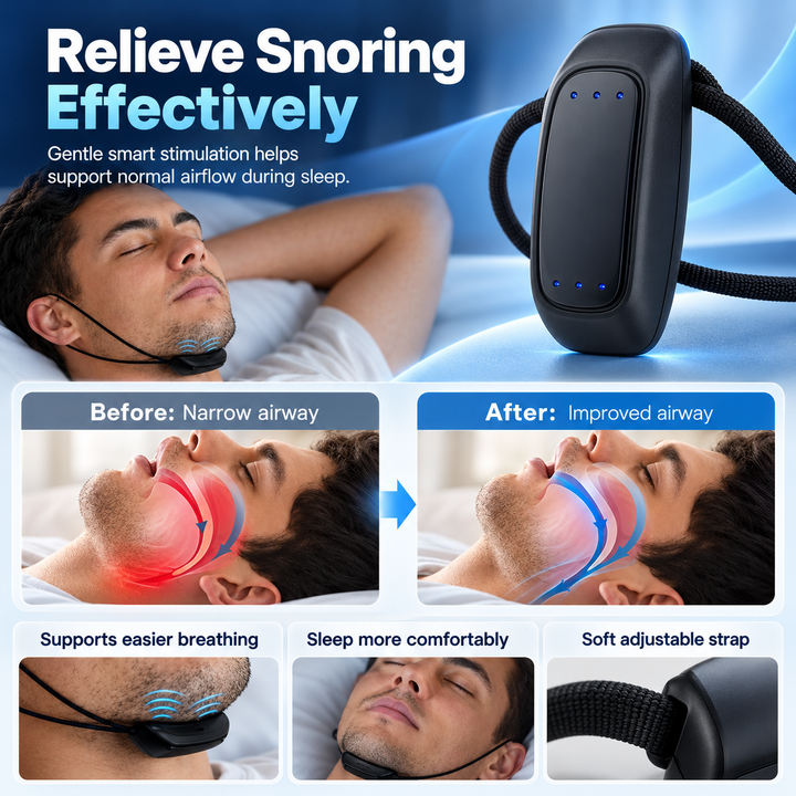 Anti Snoring Chin Strap Adjustable Jaw Support Sleep Aid