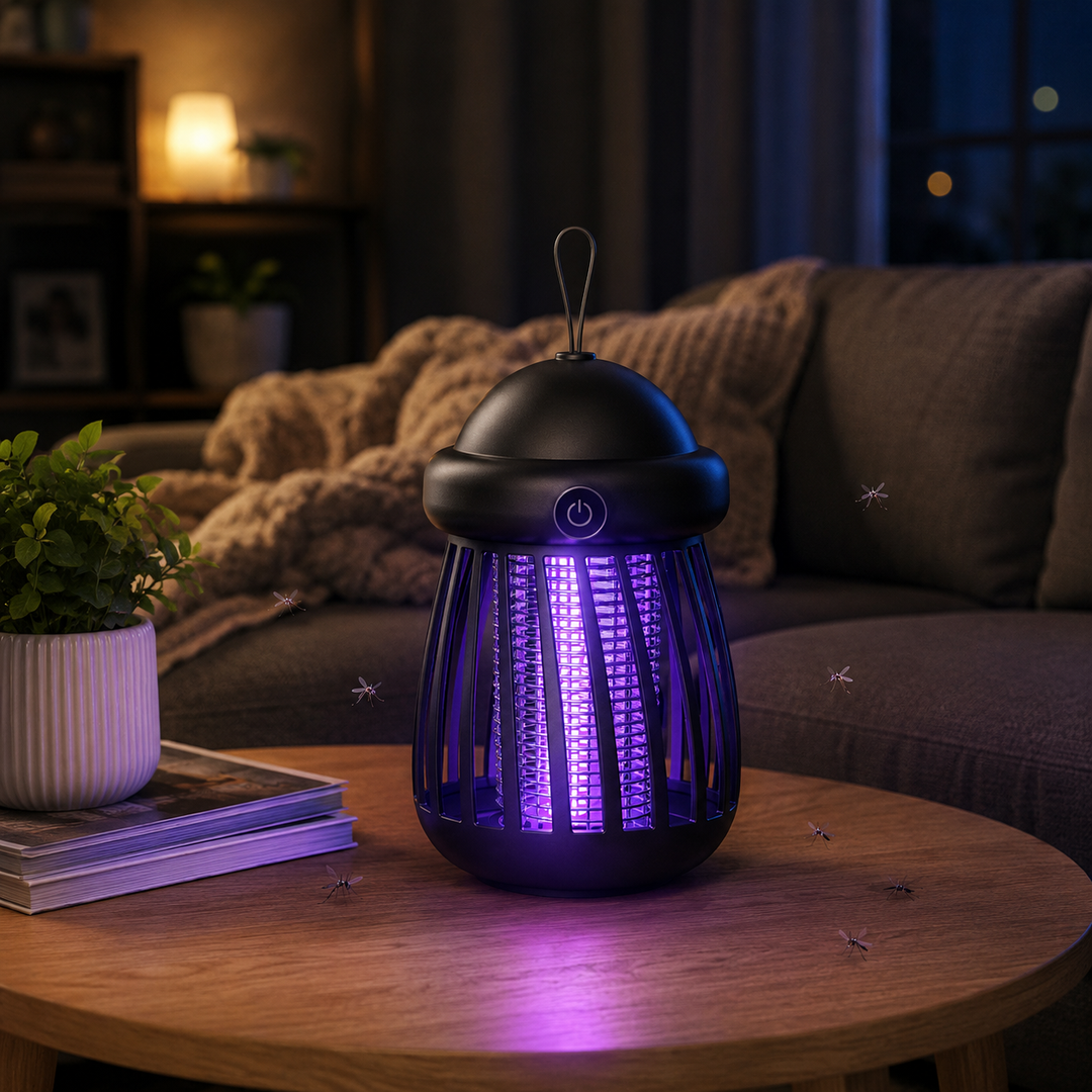 UV LED Mosquito Killer Lamp Rechargeable Electric Insect Trap