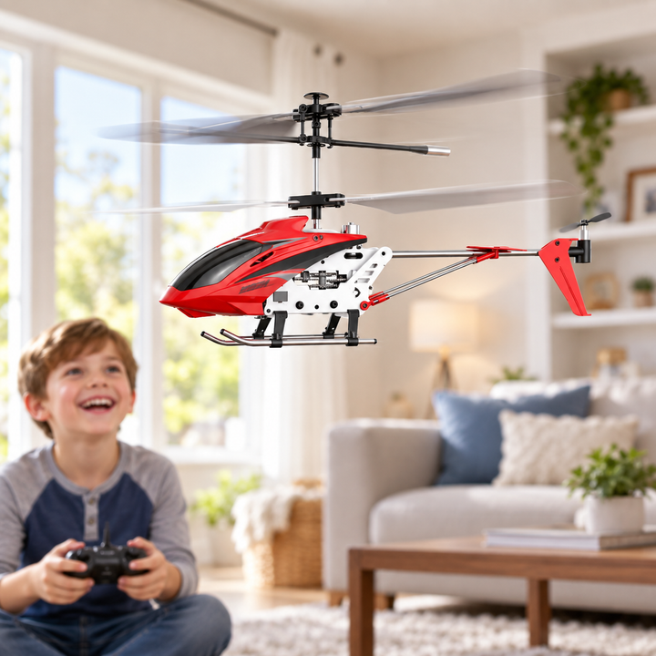 Unbreakable RC Helicopter Mini Gyro Remote Control Toy