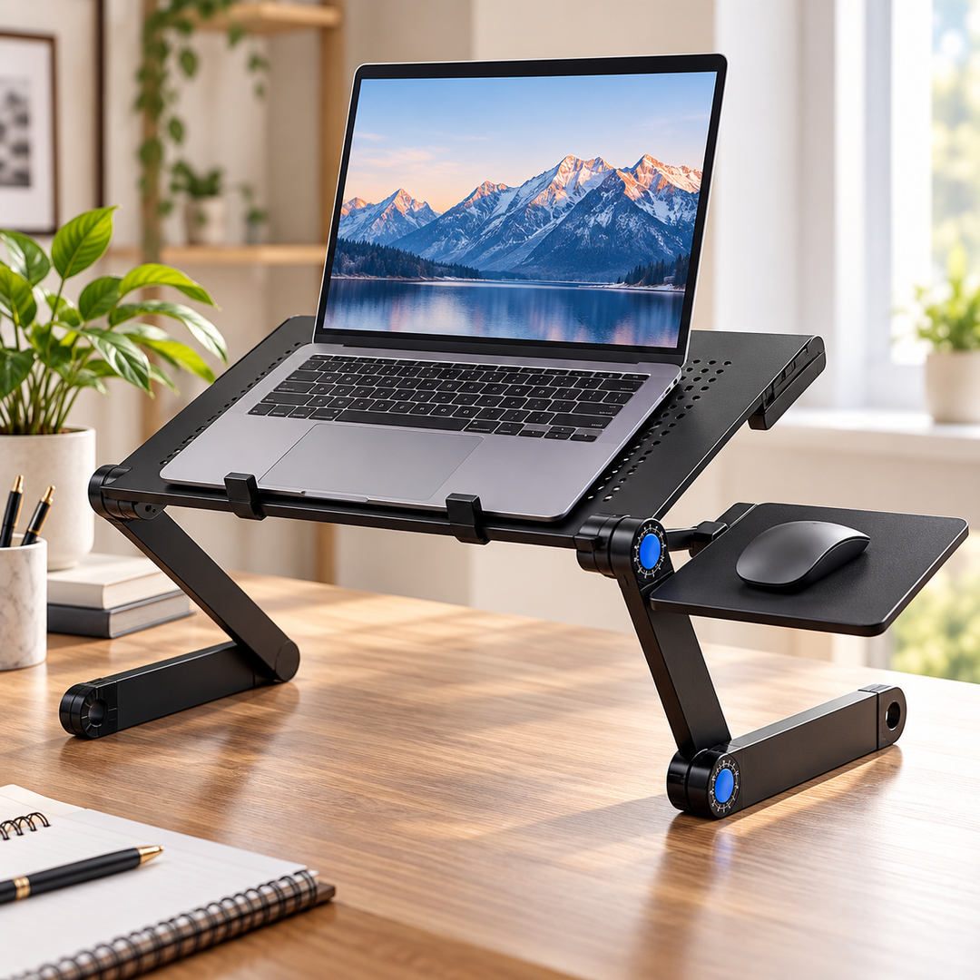 Adjustable Laptop Stand for Couch Bed Portable Lap Desk