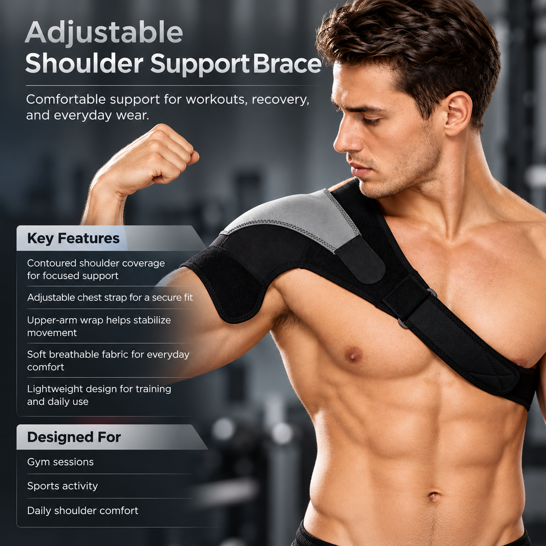 Miracle Shoulder Brace Support for Pain Relief Compression