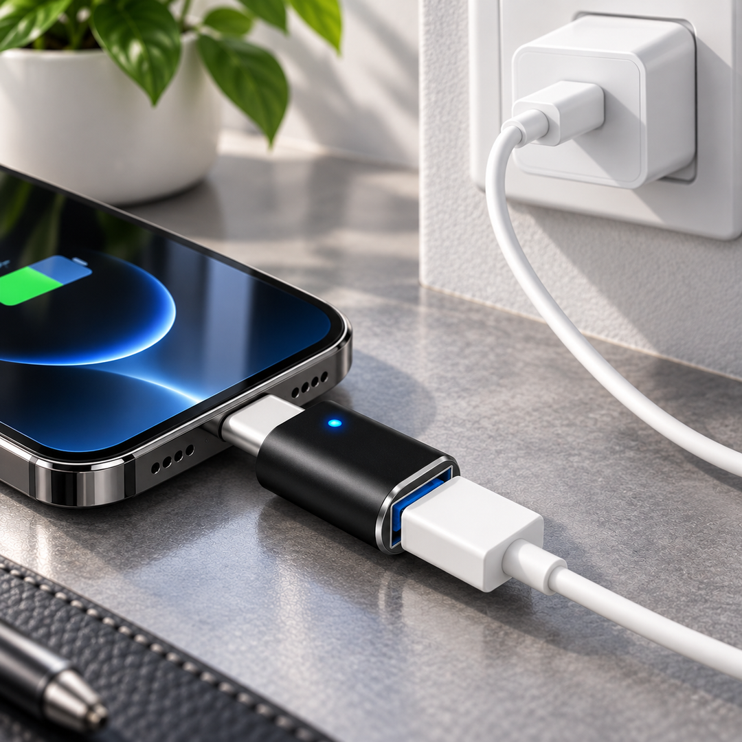 OTG Adapter Type C to USB 3.0 and Type C to iOS Connector